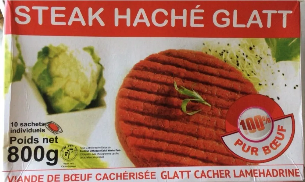 Steak hache glatt