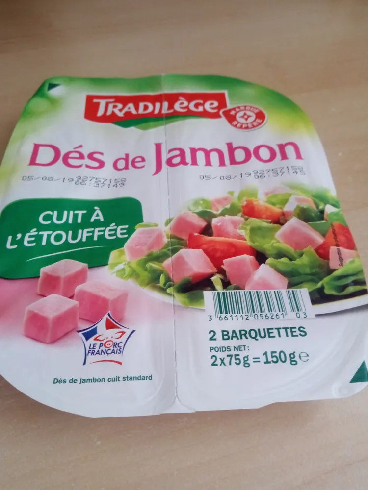 dès de jambon
