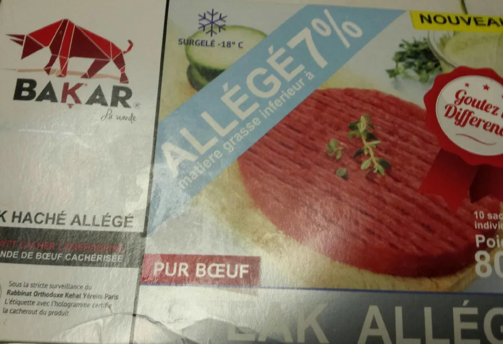 Steak allégé
