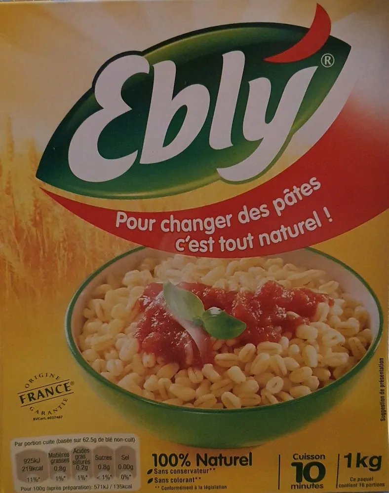 Blé pré-cuit