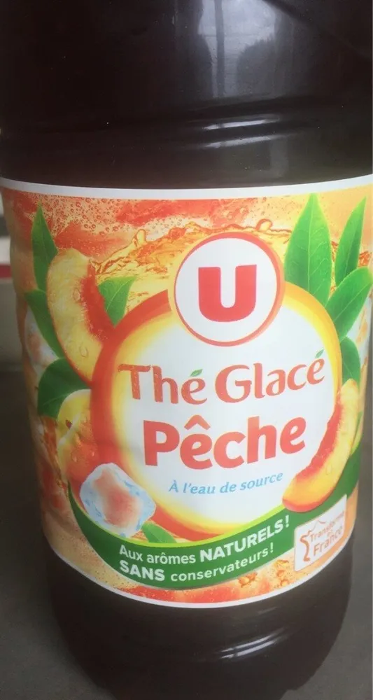 The glace peche super u