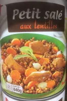 Petit salé aux lentilles
