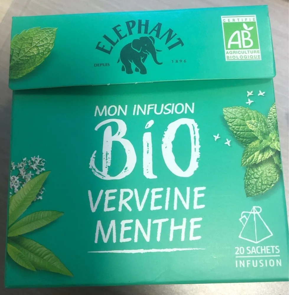 Mon infusion BIO verveine menthe