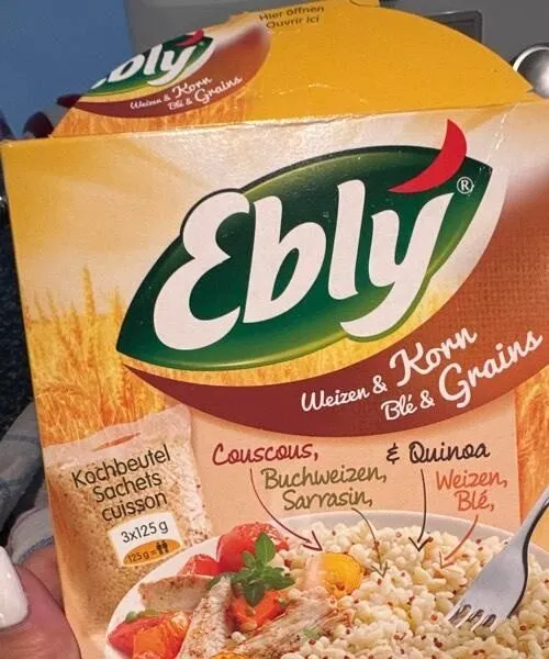 Ebly couscous et quinoa