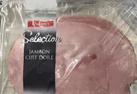 Jambon cuit doré