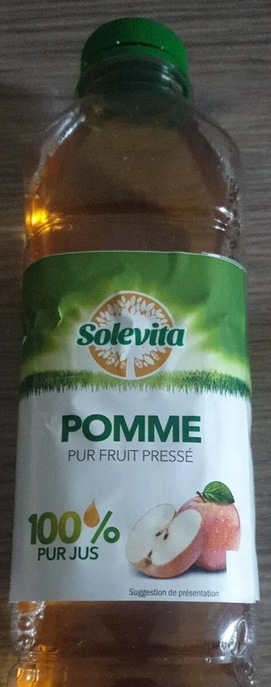 Pomme pur fruit pressé