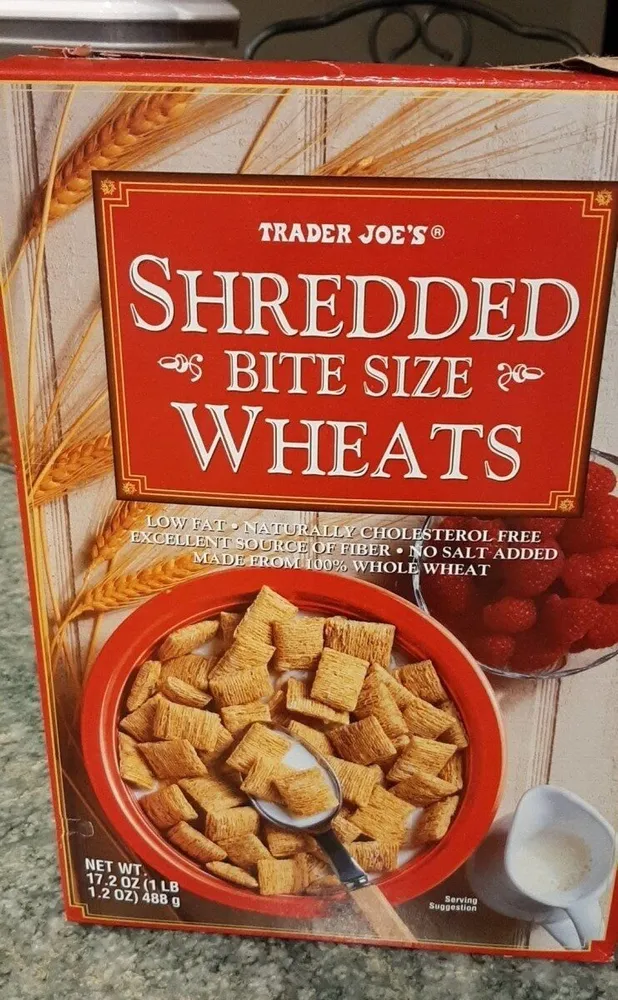 Shredded bite size wheats