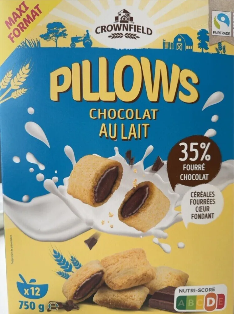 Pillows chocolat au lait
