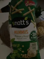 Hummus albahaca y peregil