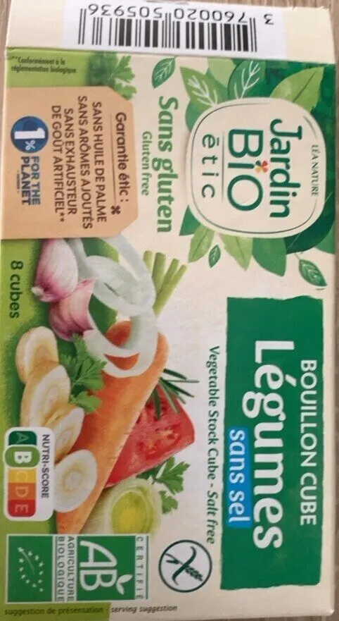 Bouillon cube Legumes