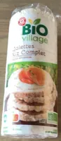 Galettes riz complet