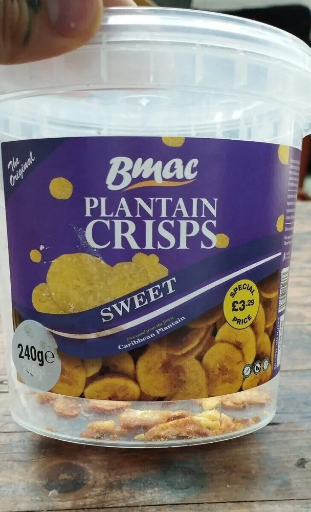 Plantain crisps