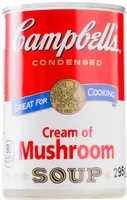 Sopa Concentrada Creme De Cogumelo Campbells Lata 295g