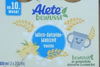 Milch-Getreide-Mahlzeit Vanille