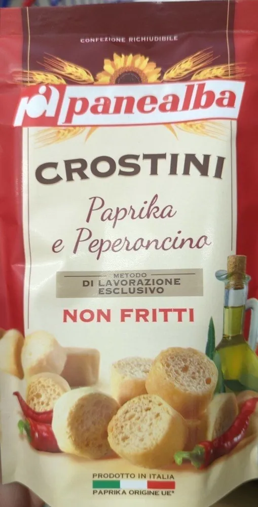 Crostini paprika e peperoncino