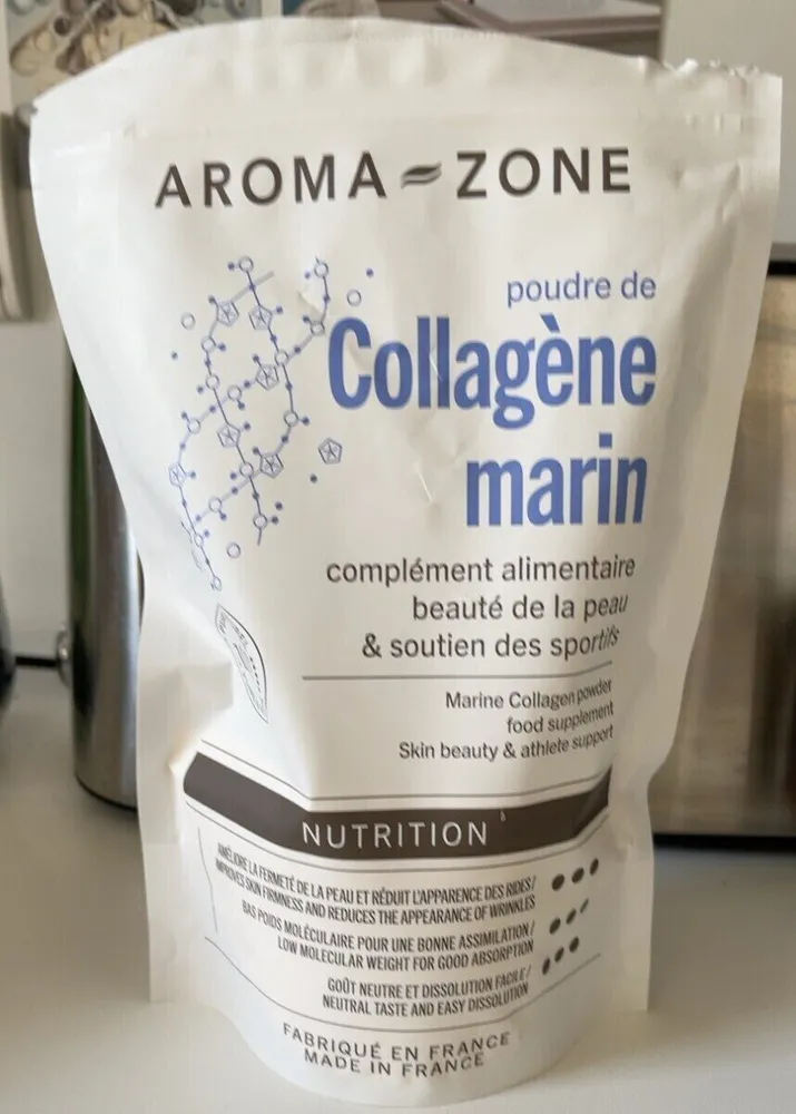 Poudre de collagène marin