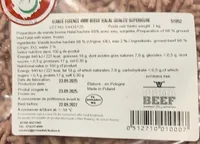 viande égrenée 4mm boeuf