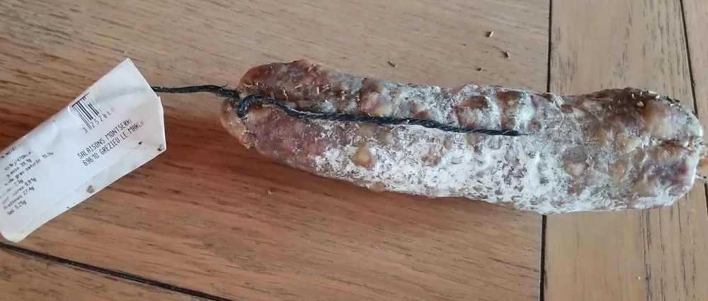 Saucisson de porc et de cerf