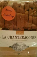 Biscottes chocolat orange
