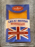 Great british Red cheddar slices