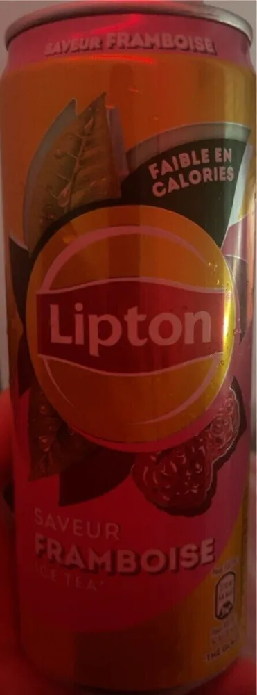 lipton saveur framboise