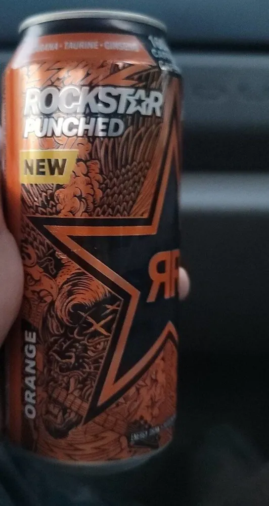Rockstar punched orange