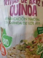 tortitas de arroz y quinoa