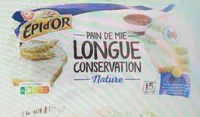 Pain de mie longue conservation nature