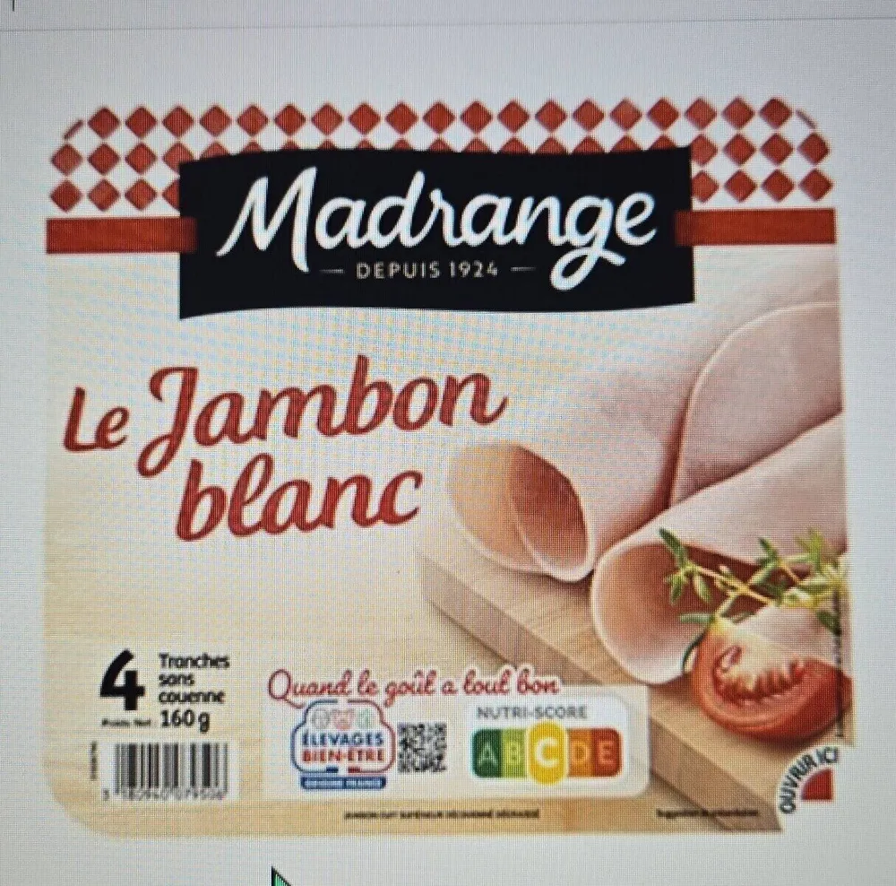 Le jambon blanc