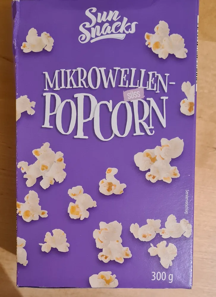 Mikrowellen Popcorn