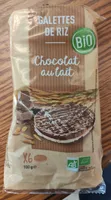 Galette de riz - Chocolat au lait