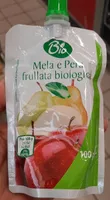Mela e pera frullata biologica