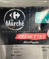 Crevettes décortiquées