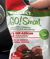 Avellanas con chocolate