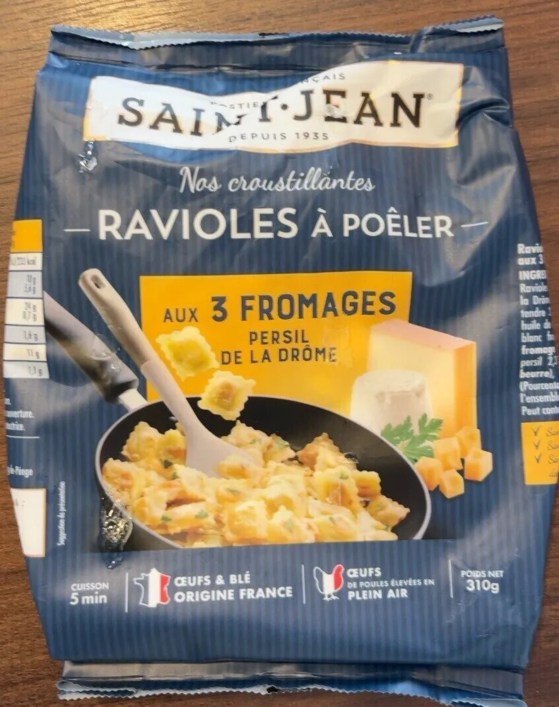 Ravioles à poêler