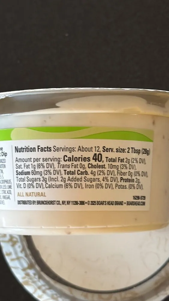 Boar’s Head Key Lime Greek Yogurt Dessert Dip