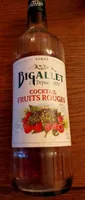 Sirop cocktail fruits rouges ( Red Berries syrup )