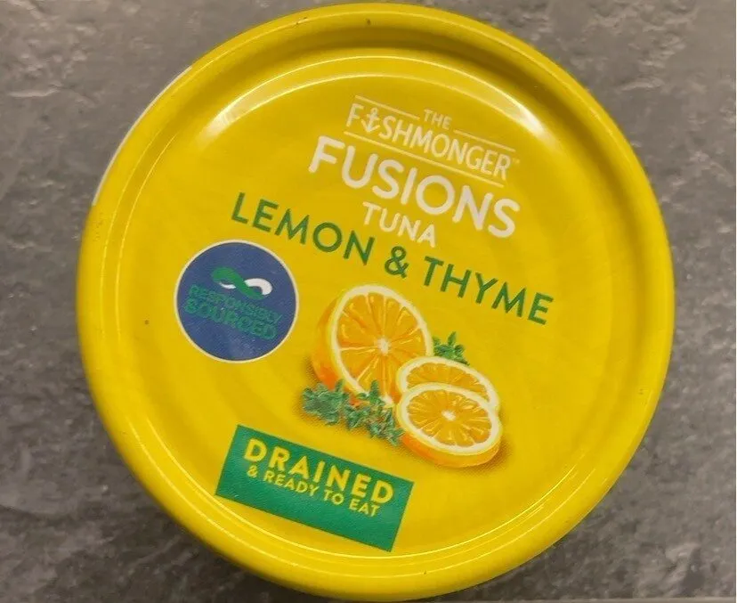 Fusion tuna lemon thyme