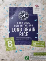Worldwide foods easy cook boil in the bag long grain rice