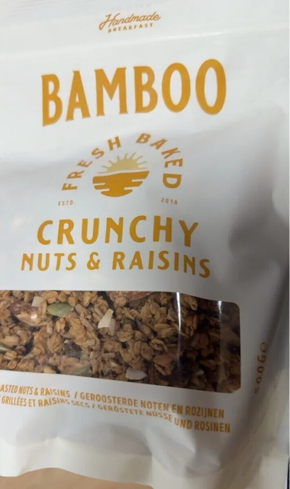 Crunchy Nuts and Raisin