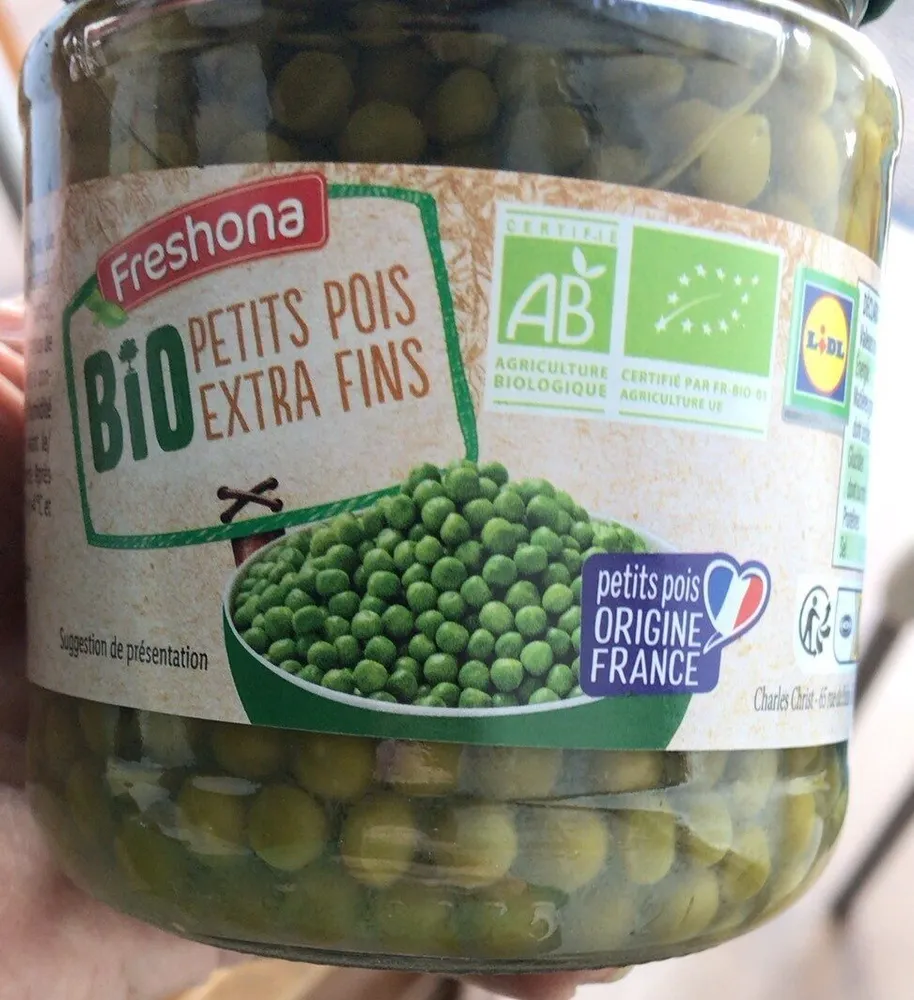 Petits pois extra fin