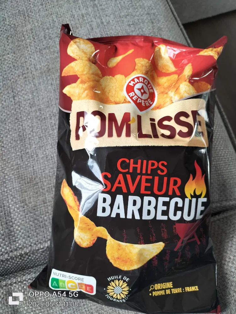 Chips saveur barbecue
