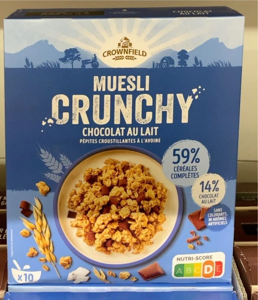 Muesli Crunchy - Chocolat au lait