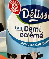 Lait demi écrémé