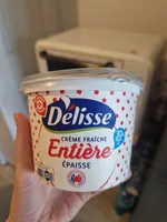 Crème fraîche entière épaisse 30% - Delisse