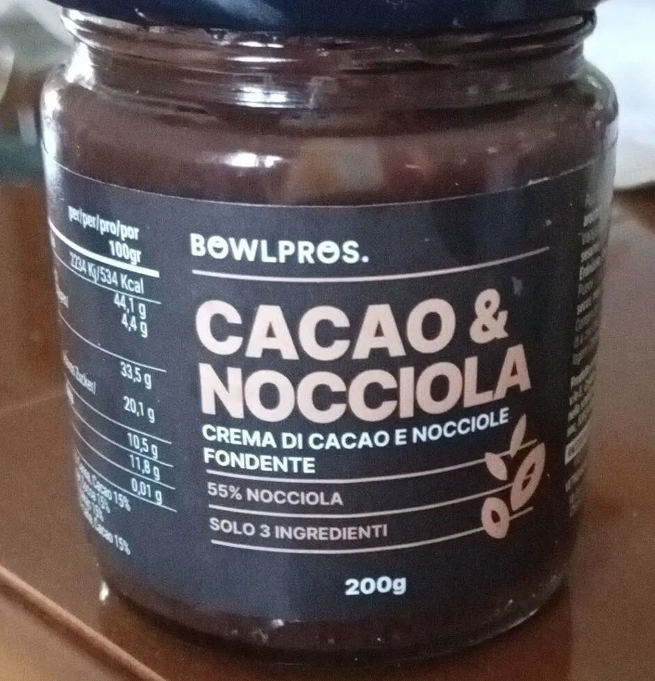 Cacao e nocciola