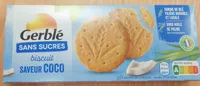 Biscuits saveur coco