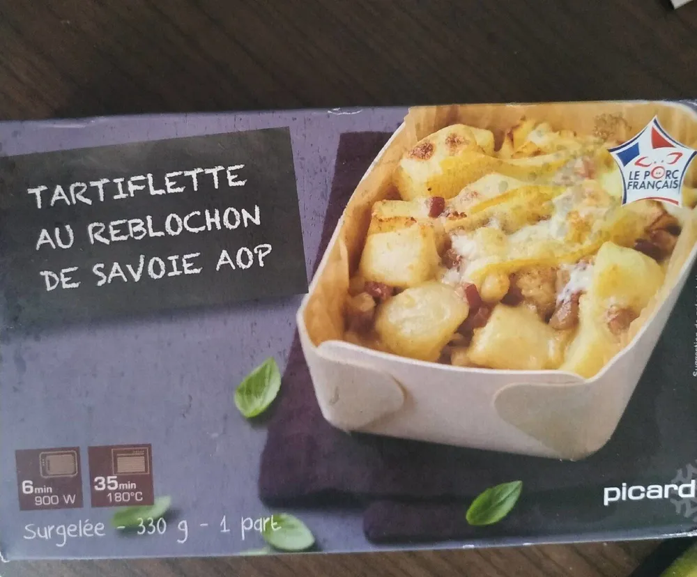 Tartiflette au reblochon de Savoie AOP