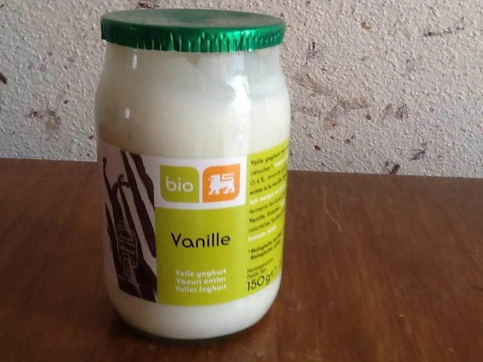 Yaourt entier vanille