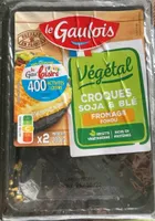 Croque soja et blé fromage fondu